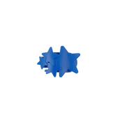 Blue Shooting Star Tiny Flat Hair Clip
