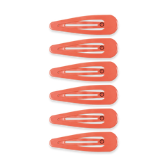 Coral Craze Snap Clips (6Ct)