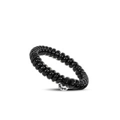 Jet Black Small Hair Ties