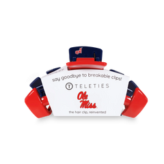 University of Mississippi Medium Claw Clip