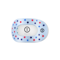 United We Sparkle Medium Flat Round Hair Clip