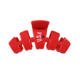 USA Classic Red Medium Claw Clip