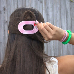 Handpicked Small Flat Round Hair Clip