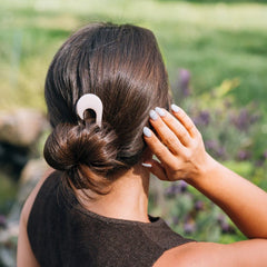 French Hair Pin Almond Beige