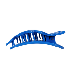 Blue Shooting Star Large Flat Hair Clip