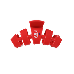 USA Classic Red Small Claw Clip