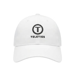 TELETIES Perforated Performance Hat - White