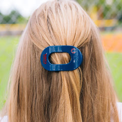 Chicago Cubs Small Flat Round Hair Clip