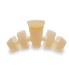 Classic Almond Beige Medium Claw Clip