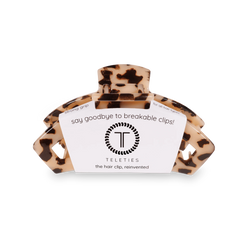 Open Blonde Tortoise Medium Claw Hair Clip