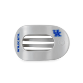 Go Big Blue! Medium Flat Round Hair Clip