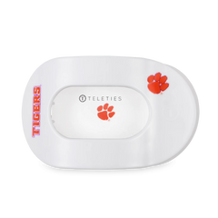 Go Tigers! Large Flat Round Hair Clip