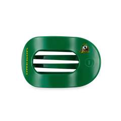 Go Ducks! Medium Flat Round Hair Clip