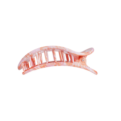 Just Keep Swimming Medium Flat Round Hair Clip