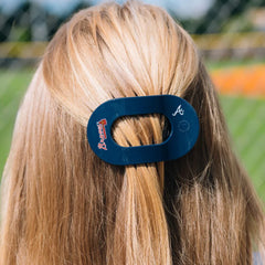 Atlanta Braves Medium Flat Round Hair Clip