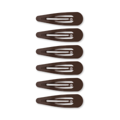 Brown Snap Clip (6Ct)