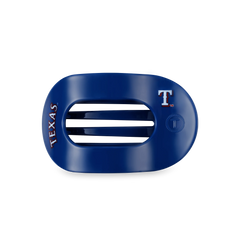 Texas Rangers Medium Flat Round Hair Clip
