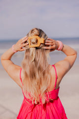 Mango for it! Large Flat Square Hair Clip