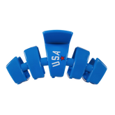 USA Classic Blue Large Claw Clip