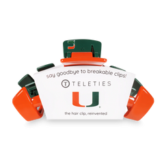 University of Miami Large Claw Clip
