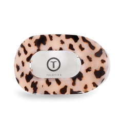 Blonde Tortoise Large Flat Round Hair Clip