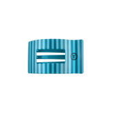 Splash Zone Small Flat Rectangle Hair Clip