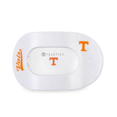 Go Vols! Large Flat Round Hair Clip