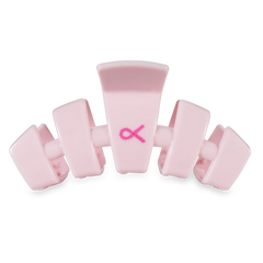 Classic Pink Ribbon Power Large Claw Clip