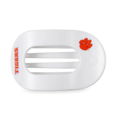 Go Tigers! Large Flat Round Hair Clip