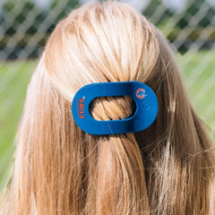 Chicago Cubs Medium Flat Round Hair Clip