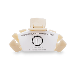Classic Almond Beige Large Claw Clip