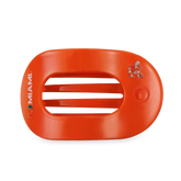 Go Canes! Large Flat Round Hair Clip