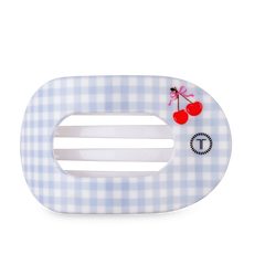 Basket of Cherries Large Flat Round Hair Clip