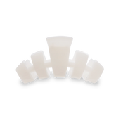 Classic Coconut White Medium Claw Clip
