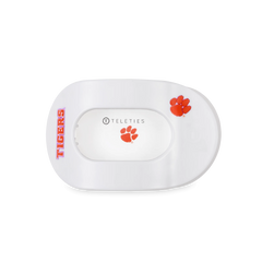 Go Tigers! Medium Flat Round Hair Clip
