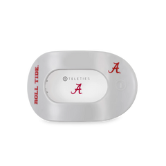 Roll Tide! Medium Flat Round Hair Clip
