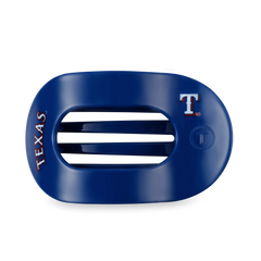 Texas Rangers Large Flat Round Hair Clip
