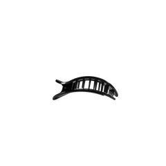 Jet Black Tiny Flat Round Clip