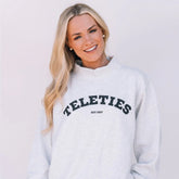TELETIES Varsity Mockneck - Small