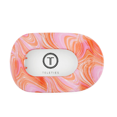 Just Keep Swimming Large Flat Round Hair Clip