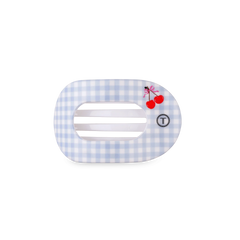 Basket of Cherries Small Flat Round Hair Clip