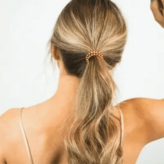 Sunset Gold Large Hair Ties