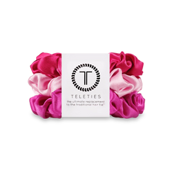 Rose All Day Large Silk Scrunchies