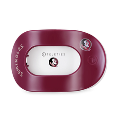 Go Noles! Large Flat Round Hair Clip