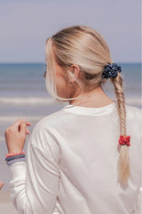 Independence Bae Large Silk Scrunchies