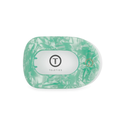 Spring Splash Medium Flat Round Hair Clip