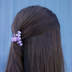 Classic Lavender Mist Tiny Claw Clip