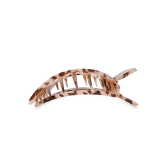 Blonde Tortoise Medium Flat Square Hair Clip