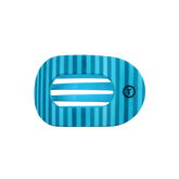 Splash Zone Medium Flat Round Hair Clip