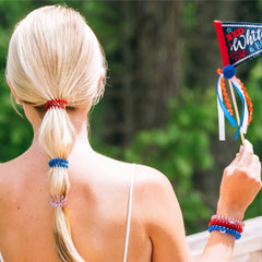 Patriot Pop Small Hair Ties